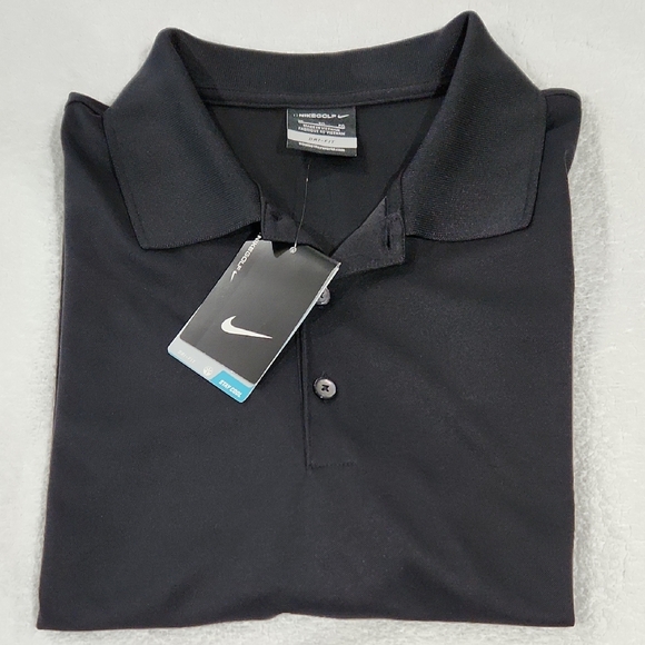 Nike Other - Nike Golf Black Performance Polo Shirt